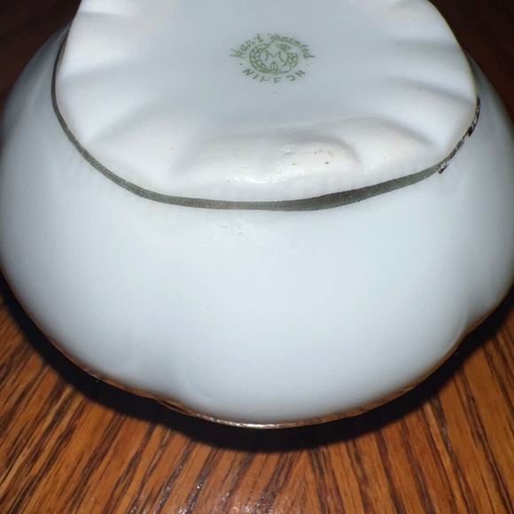 Nippon Morimura Bros. Moriage hand painted hair receiver - Picture 9 of 10